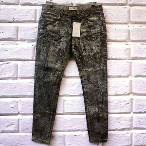 Faith Connexion Grey metallic jeans in size 29
